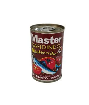 Master Sardines Red Easy Open 155g