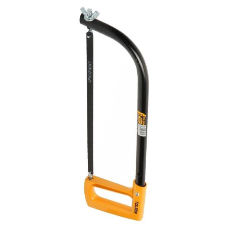 Tolsen Hacksaw Frame w/ 1pc Free Blade (300mm, 12") Aluminium Handle 30053