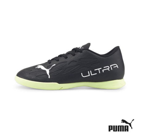 PUMA Unisex ULTRA 4.4 IT Youth Football Boots (Black)