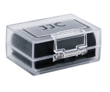 JJC Camera Battery Case Protective Storage Box for NP-W126 W126S NP-95 NP-FW50 NP-FZ100 NP-BX1 LP-E6 LP-E6N LP-E8 LP-E10