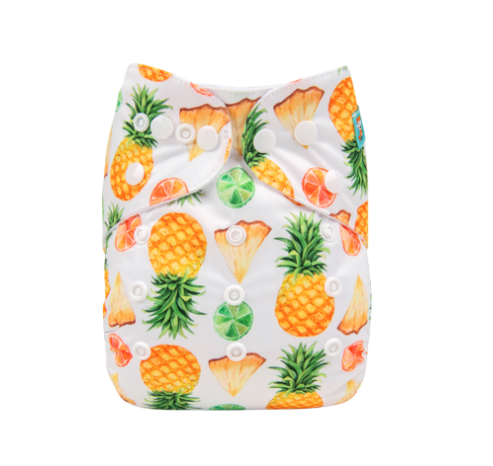 Alva Baby Cloth Diapers Washable Pocket Nappy Diaper for Newborn Without Insert N26