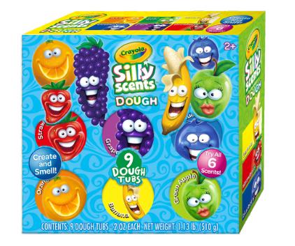 Crayola Silly Scents 9 Dough Tubs