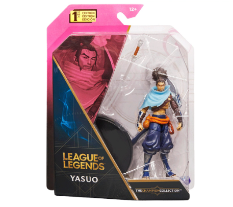 League Of Legends Yasuo 4 inch Action Figure