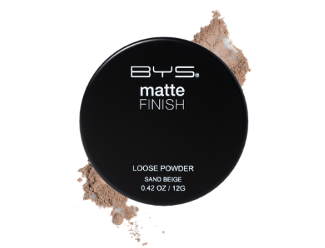 BYS Matte Finish Loose Powder - Sand Beige