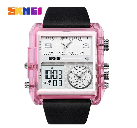 Skmei Waterproof Sports Watch for Men PINK