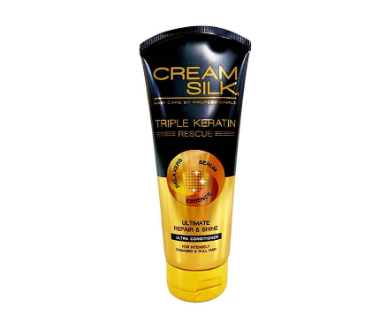 Cream Silk Triple Keratin Rescue Ultra Conditioner Ultimate Repair and Shine 170ml