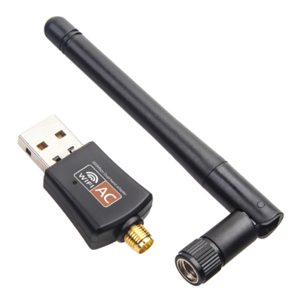 Dual Band 600Mbps USB wifi Adapter 2.4GHz 5GHz WiFi with Antenna PC Mini Computer Network Card Receiver