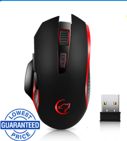 G821 Gaming Mouse Wireless Mouse Adjustable 2400DPI Optical Computer Mouse 2.4Hz Mice
