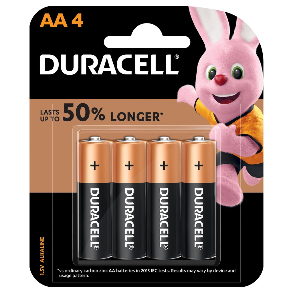 Duracell AA4 Coppertop Battery