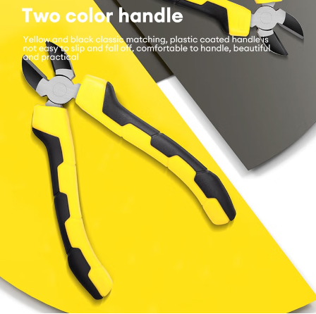 Deli 6" Diagonal Cutting Pliers High-Carbon Steel Cutter Plier/Side Cutter DL2206