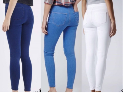 HIGH WAIST PANTS FOR HER SKINNY JEANS AVAILABLE IN 6 TRENDY COLORS