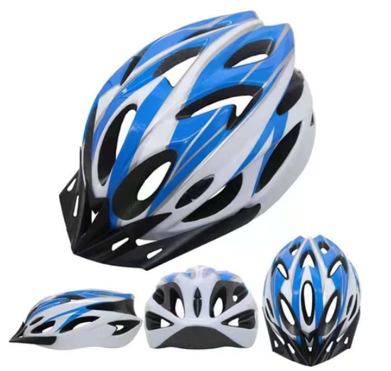 Cycling Helmet One-Piece Bicycle Folding Helmet Bicycle Helmet Men and Women Light Helmet Mountain H7