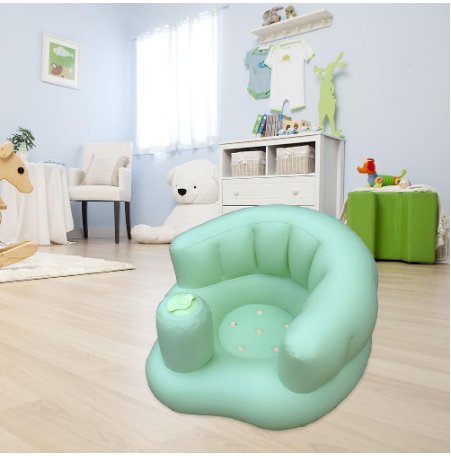 Baby Chair Bath Stool Shower Chair Inflatable Sofa Infant Learn Stool Bath Seat Dining Chair