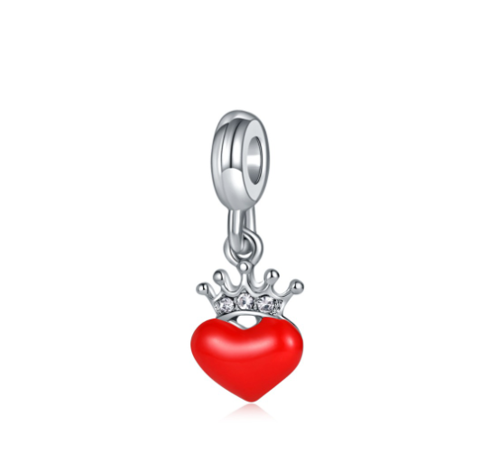 Glowing Turtle Nighttime Owl 925 Silver Dangle Charms Heart Balloon Bracelet Pendant 0030