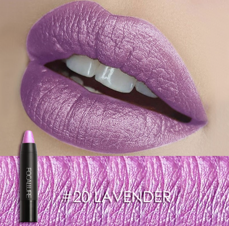 FOCALLURE Shimmer Matte Colors Lipstick
