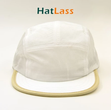 Ultra-light Running Cap Flat Brim 5-Panel Cap Hat Breathable Waterproof Sports Hat Camp Cap White Cap For Men Women