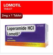 Lomotil 2mg 100s - Diarhhea Medicine, Loperamide