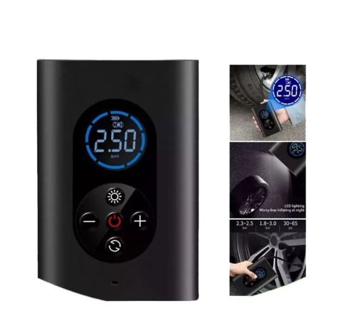 150psi Car Tyre Tire Air Inflator Pump Smart Digital Wireless Inflatable Electric Air Pump