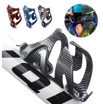 Lightweight Carbon Fiber Road Mounting Bicycle Cycling Water Bottle Holder Cage Bike Cage Drink Rack