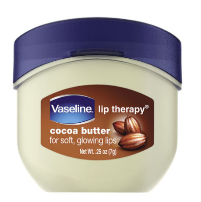 Vaseline Lip Therapy Cocoa Butter Lip Balm Mini With Petroleum Jelly 7g