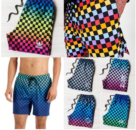 Taslan Checkered/Checkered Dice Short Unisex Taslan Shorts For Men Taslan Short