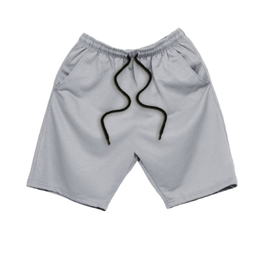 COLLAB by Inspi Walking Basketball Shorts for Men Korean Mens Short for Women (Gray)