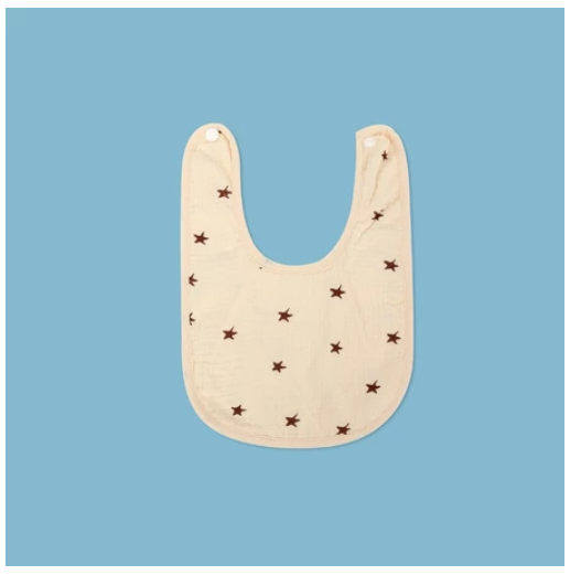 Baby Bibs Plain Color Absorbent Lightweight Saliva Towel Absorbent Baby Feeding Essentials Bb10