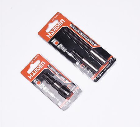 Harden 550702 60mm,100mm 2Pcs Screwdriver Bit Holder Set Set Made from CR-V and Steel Stainless stee