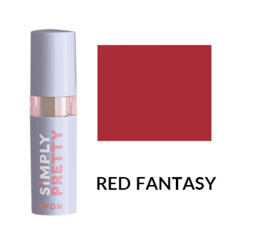 Avon Simply Pretty Red Fantasy Colorbliss Lipstick
