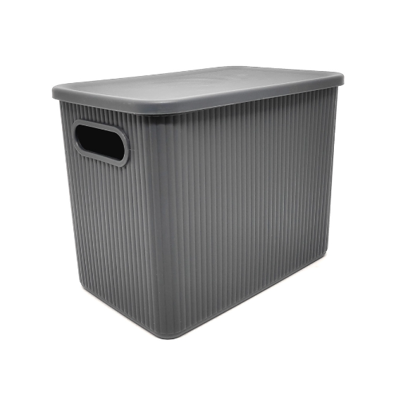 Spaces Storage Box with Lid Large