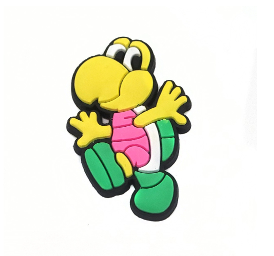 Cute Mushroom Flower Jibbitz for Crocs Pin Super Mario Game Croc Jibbits Star Shoe Charms Dragon Jibits Charm Men Shoes Accessories M8