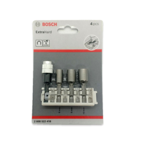 Bosch Nutsetter 6,8,10 and Quick Change Bits Holder Pack - Tools/Accessories