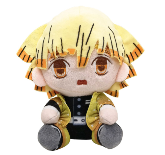 20CM Demon Slayer Plush Toys Kawaii Kamado Tanjirou Agatsuma Zenitsu Kamado Nezuko Stuffed Dolls Lovely Pillow DS3