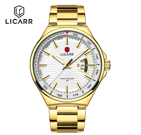 LICARR Brand Original Men's Watches Fashion Quartz Casual Waterproof Sports Watches 9516 004