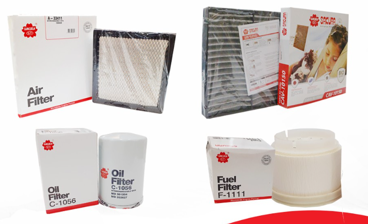 Montero, Strada Gen 3 2016-2020 Combo Cabin, Air, Oil, Fuel Filter