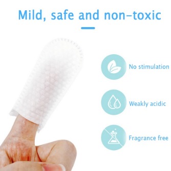 50pcs Pet Dental Wipes For Dog Cat