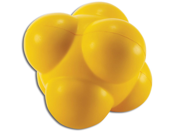 Kwik Goal Soccer Agility Ball Yellow 8-Inch diameter