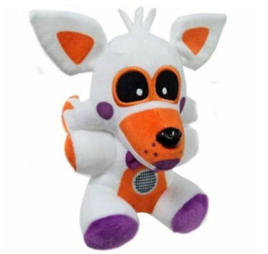 25cm FNAF Freddy Fazbear Plush Toys Golden Bear Nightmare Cupcake Foxy Balloon Boy Clown Stuffed Dolls  F17