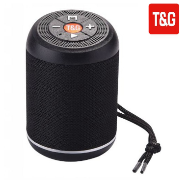 TG-517 Portable Wireless Bluetooth Speaker with Strap (Black)