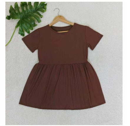 Maternity Top Babydoll Top Maternity Shirt Pregnancy Clothes Peplum Blouse MD28