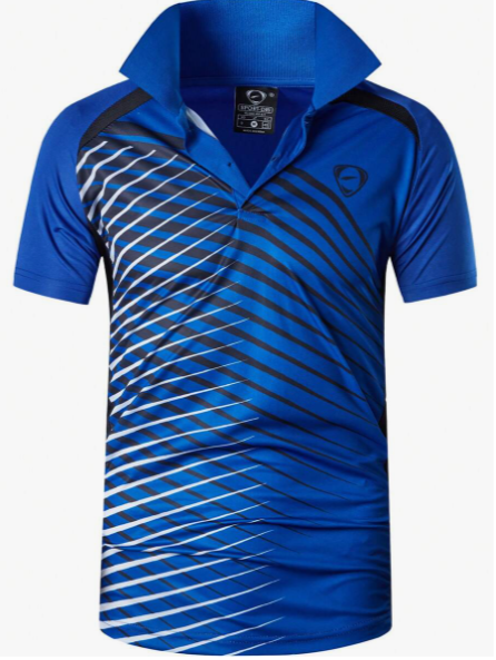 1pc Men's Short Sleeve Quick Dry Shirt In Slim Fit For Tennis, Golf, Bowling Basic T Shirt