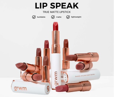 GRWM Cosmetics Lip Speak Collection