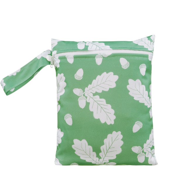 18x25cm Baby Diaper Bag Cartoon Print Wet Dry Bags Nappy Zipper Handbag Stroller Carry Pack Travel Outdoor Wet Diaper Storage Bags s21