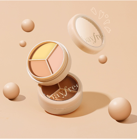 Bayfree Cream Correcting & Concealer Palette High Coverage Concealer Multiple Effect Waterproof Sweatproof Brighten Skin Colour Face Makeup