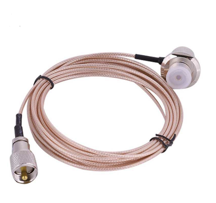 5 Meter RG-316 PL-259 Male To Female Coaxial Extension Cord Cable Connector Antenna for Interphone