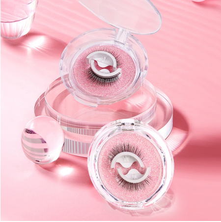 BEAUTY GLAZED Natural False Eyelashes No Need Glue 3D Professional Self Adhesive Eyelashes False Eyelashes Lashes Extension Makeup Tools