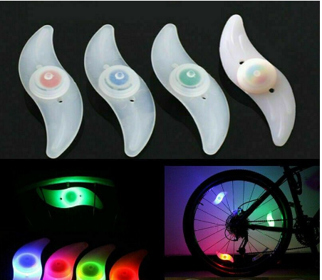 Bicycle Light Cycling Car Wheel Tire Bike Spokes Light Bicycle Decorative Light Bright Spoke Light Lamp