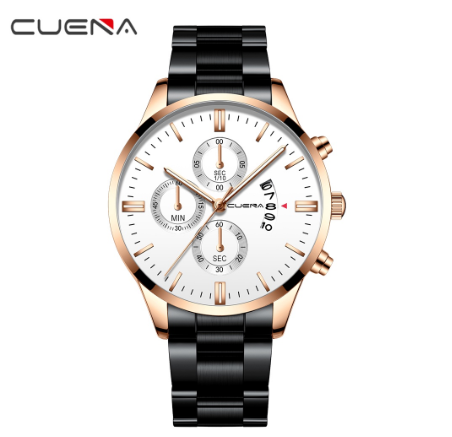 Cuena Men's Watch Leisure Sports Quartz Waterproof Watch 845S 0023