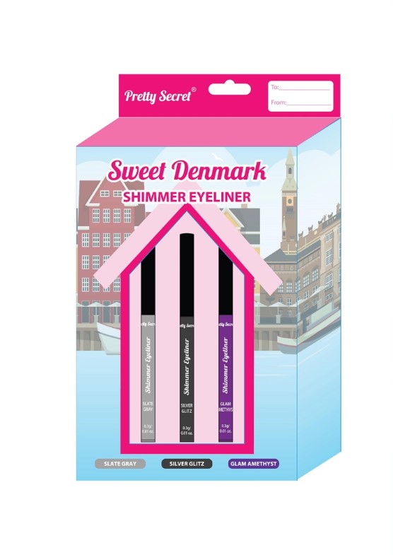 Pretty Secret Sweet Denmark Shimmer Eyeliner 0.3gx3