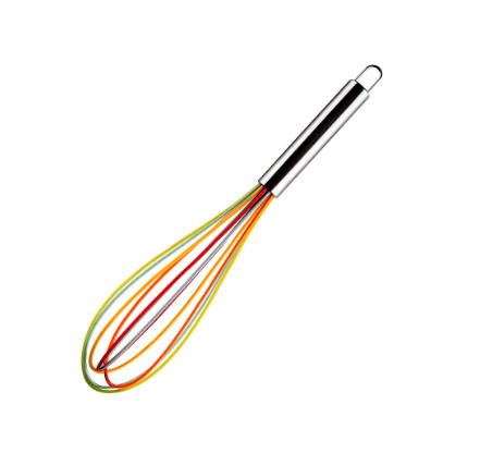 Classics Basics Silicone Rainbow Wire Whisk, 25cm